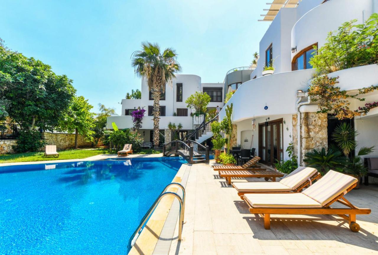 Duplex House With Shared Pool Near Beach In Kalkan Apartment Екстериор снимка